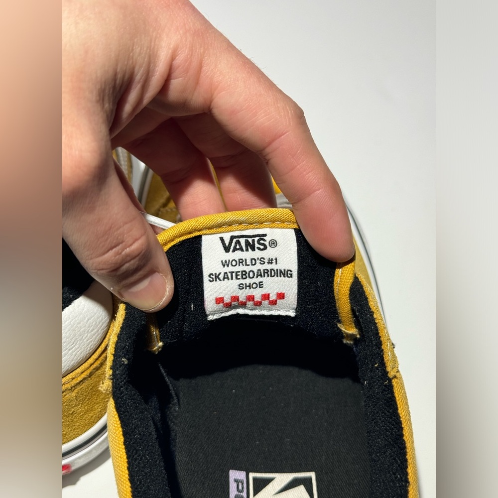 Vans Rowan Zorilla Pro Skate Shoes Golden Glow Mens Size 8.5 Casual Streetwear - Picture 7 of 9